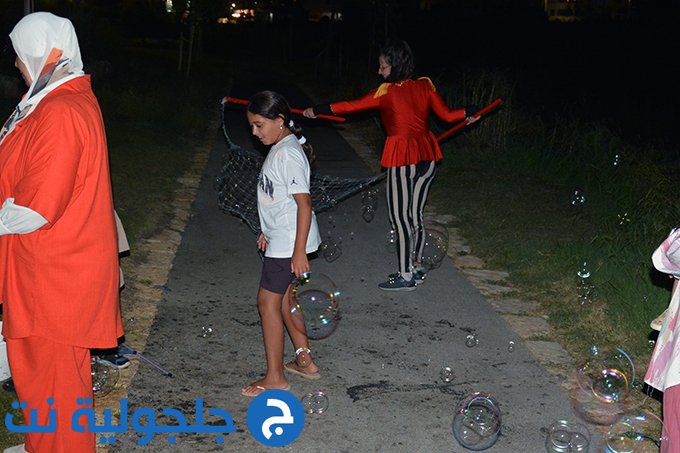 فعاليات ليلية باحضان الطبيعة في وادي قانا في جلجولية